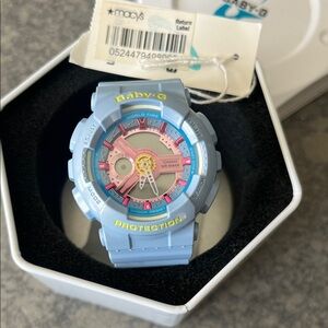 Casio Baby-G Pastel Blue and Pink Watch